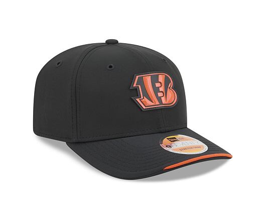 Kšiltovka New Era - NFL 2026 Sideline 9SEVENTY Stretch-Snap - Cincinnati Bengals - Team Color