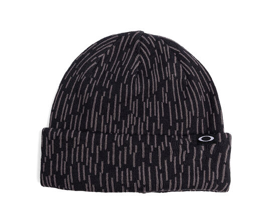 Kulich Oakley - Fleece-Lined Graphic Beanie​ - Rain Camo Black