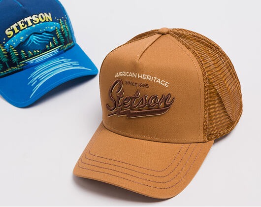 Kšiltovka Stetson - Trucker Cap American Heritage Classic