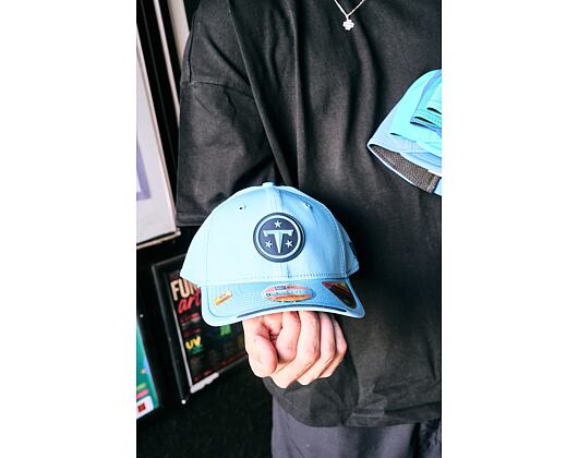 Kšiltovka New Era - NFL 2026 Sideline 9SEVENTY Stretch-Snap - Tennessee Titans - Team Color