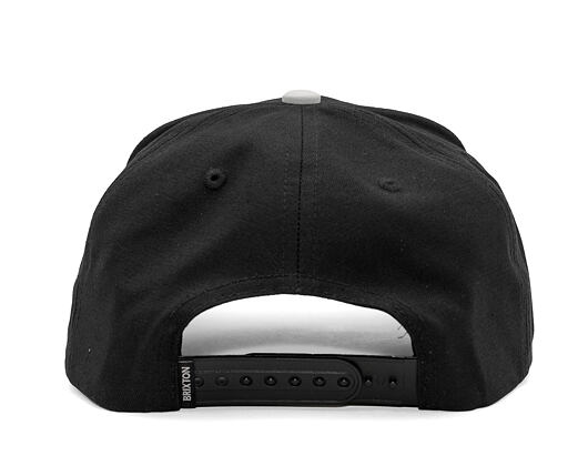Kšiltovka Brixton - Leisure Snapback - Black/White Cap