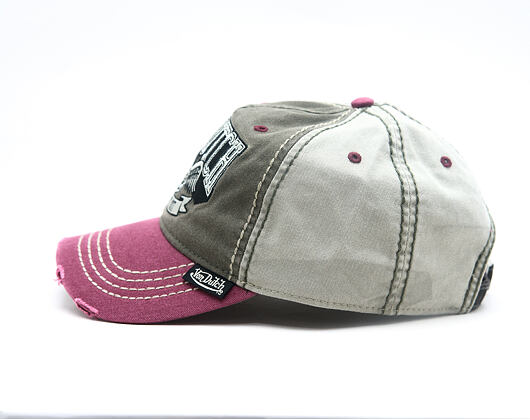 Kšiltovka Von Dutch - Baseball - Embroidery - Red / Green