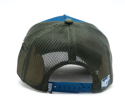 Kšiltovka Von Dutch - Trucker - Patch - Green / Navy