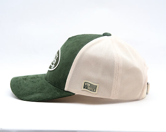 Kšiltovka Von Dutch - Baseball - Corduroy Patch Premium - Green