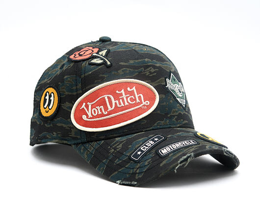 Kšiltovka Von Dutch - Baseball - Camo Patch - Camo