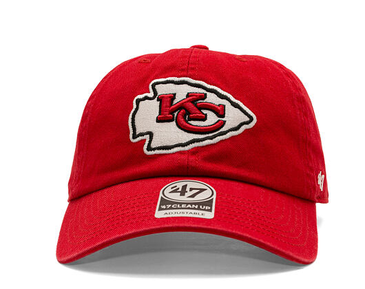 Kšiltovka '47 Brand - NFL CLEAN UP - Kansas City Chiefs - Red