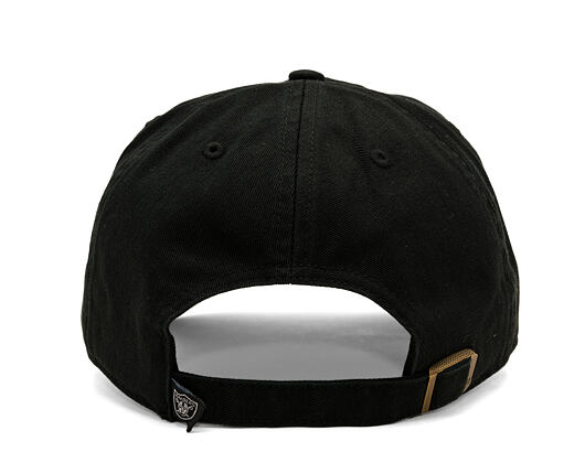 Kšiltovka '47 Brand - NFL CLEAN UP - Las Vegas Raiders - Black