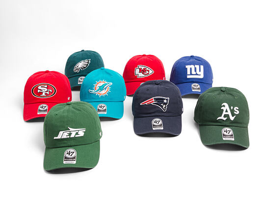 Kšiltovka '47 Brand - NFL CLEAN UP - NY Giants