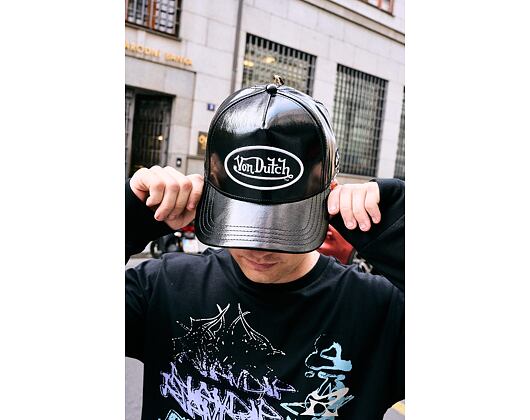 Dámská Kšiltovka Von Dutch - Baseball - Vinyl Patch - Black