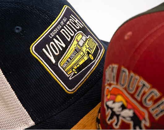 Kšiltovka Von Dutch - Semi Curve - Patch Premium - Navy
