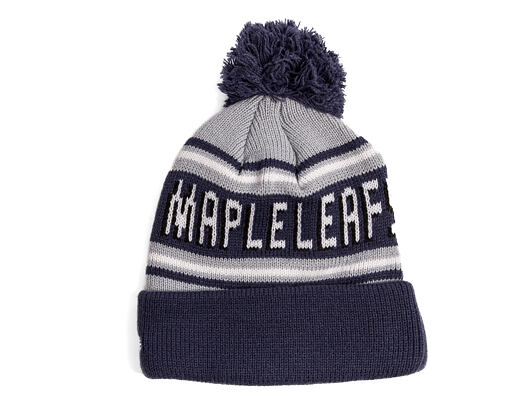 Kulich New Era - NHL Evergreen Wordmark Pom Medium Knit - Toronto Maple Leafs - Team Color