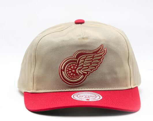 Kšiltovka Mitchell & Ness - NHL Retro Roots Deadstock Vntg - Detroit Red Wings - Cream