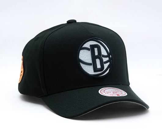 Kšiltovka Mitchell & Ness - NBA 404 Club Neon Pro Snapback - Brooklyn Nets - Black