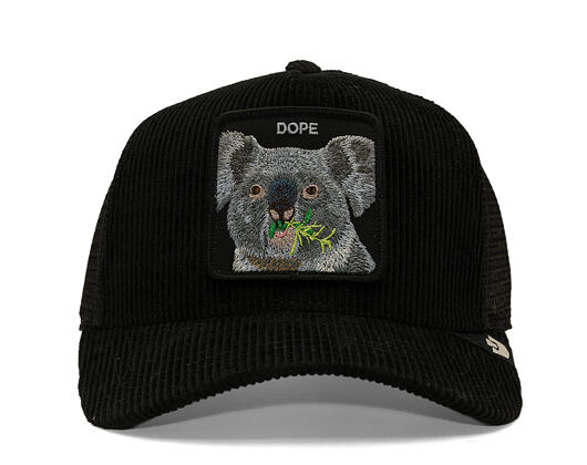 Kšiltovka Goorin - Corduroy Dope - Koala - Black