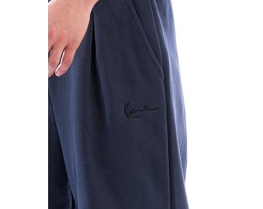 Tepláky Karl Kani - Signature Box Pleat Straight Leg Sweatpants - Blue