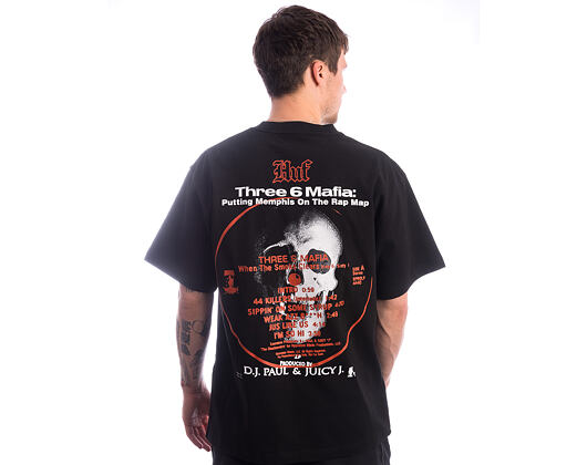 Triko Huf - Mystic Styles Ss T-Shirts - Black