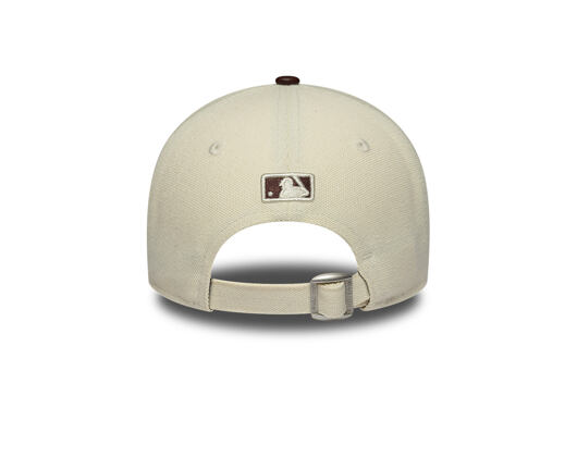 Dámská Kšiltovka New Era - MLB Fabric Mix 9FORTY M-CROWN - NY Yankees - Cream / Brown