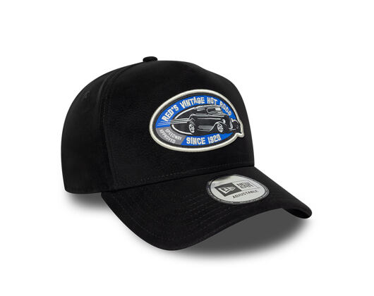 Kšiltovka New Era - Branded Moto Patch Pu 9FORTY A-Frame - Black