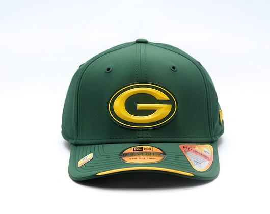 Kšiltovka New Era - NFL 2026 Sideline 9SEVENTY Stretch-Snap - Green Bay Packers - Team Color