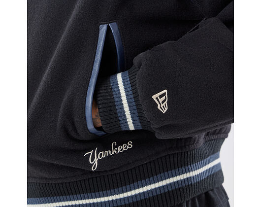 Bunda New Era - MLB Ds Varsity Jacket - NY Yankees - Black