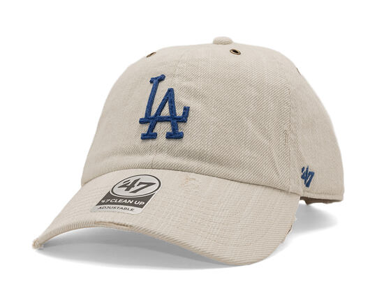 Kšiltovka '47 Brand - MLB Worn In Cooperstown CLEAN UP - LA Dodgers