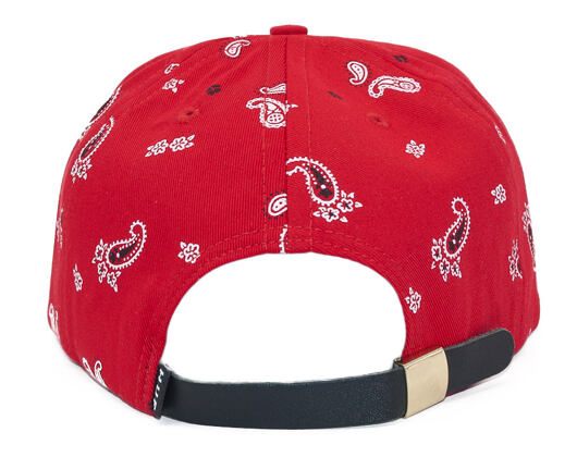 Kšiltovka HUF Bandana Metal H Red Strapback