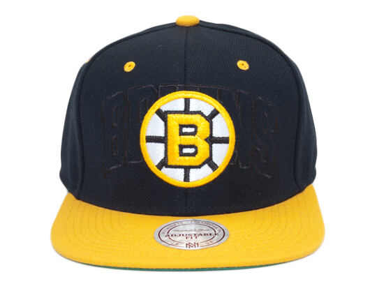 Kšiltovka Mitchell & Ness Outer Logo Boston Bruins Team Colors Snapback