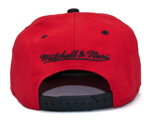 Kšiltovka Mitchell & Ness New Jersey Devils Double Arch Red/Black Snapback