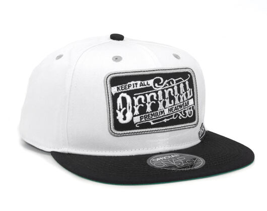 Kšiltovka Official Stanley Workwear White/Black Snapback