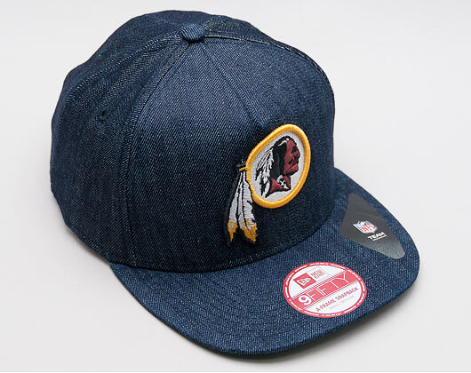 Kšiltovka New Era NFL Denim Washington Redskins Navy/Team Colors Snapback