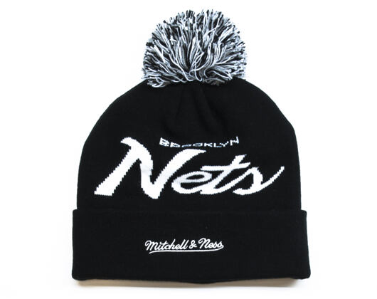 Kulich Mitchell & Ness Special Script Brooklyn Nets Black