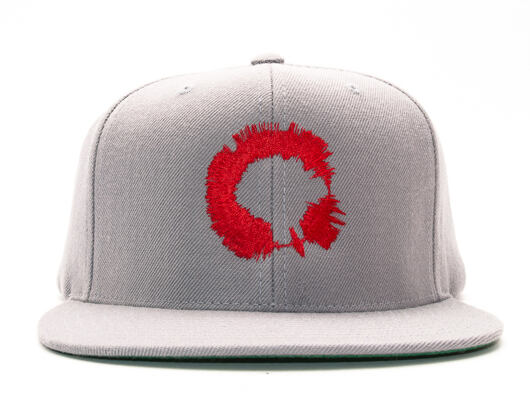 Kšiltovka Snapbacks.cz Smokey Grey Vibration ÓČKO Snapback