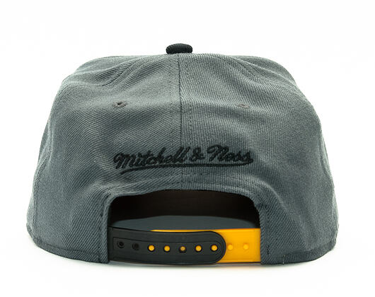 Kšiltovka Mitchell & Ness Team Vivid Boston Bruins Grey Snapback
