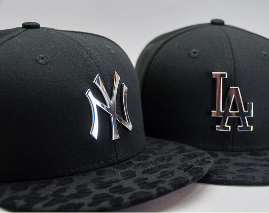 Dámská Kšiltovka New Era Glitz Peak New York Yankees Black Snapback