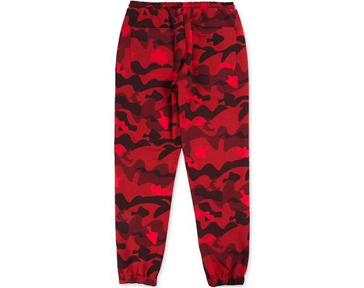 Tepláky Pink Dolphin Camo Red