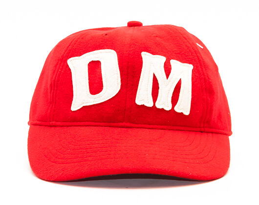 Kšiltovka Pink Dolphin Motorsports 8 Panel Red Fitted