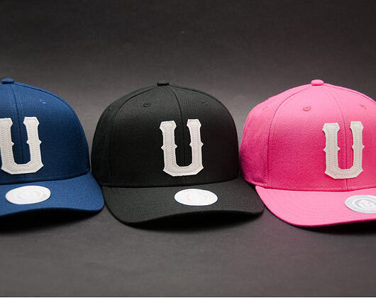 Kšiltovka UPFRONT United Baseball Dark Pink Snapback