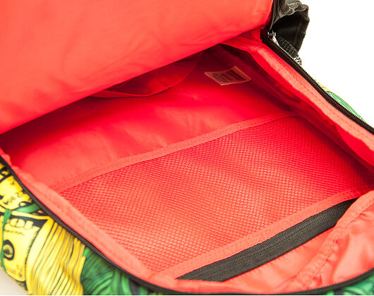 Batoh Sprayground Rasta Money Skate