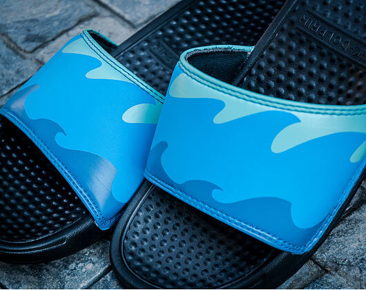 Pantofle Pink Dolphin Ocean Slides Black