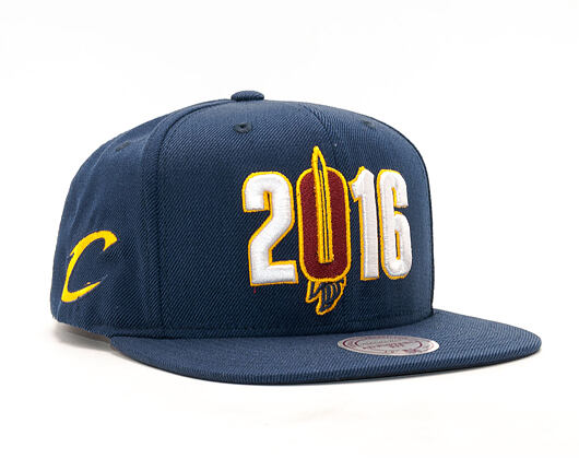 Kšiltovka Mitchell & Ness Championship Cleveland Cavaliers Navy Snapback