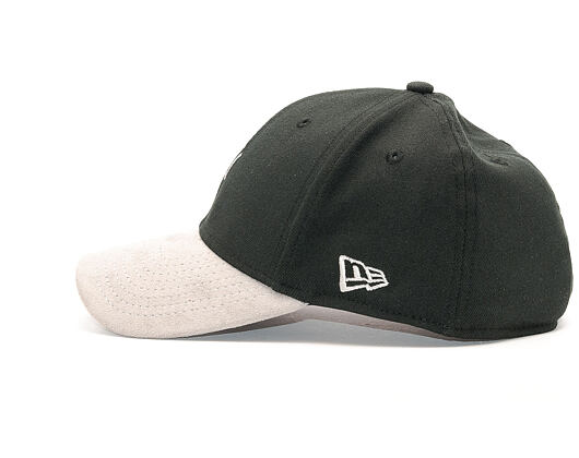 Kšiltovka New Era Suede Viz Mini Logo New York Yankess Black/Gray 39THIRTY Stretchfit