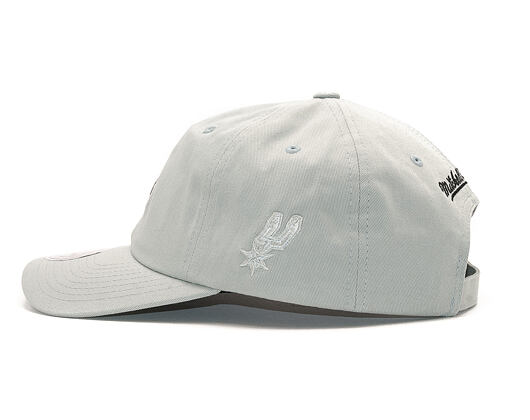 Kšiltovka Mitchell & Ness Elements Dad Hat San Antonio Spurs Grey Strapback