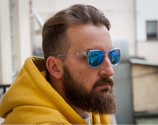 Brýle Oakley Trillbe X Polished Clear/Sapphire Iridium Polarized OO9340-05
