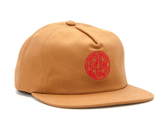 Kšiltovka HUF Token Caramel Snapback