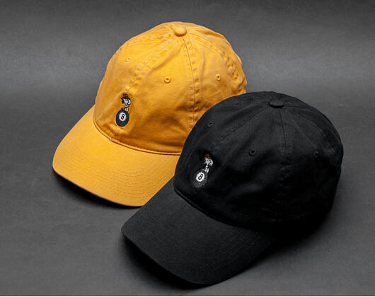 Kšiltovka HUF Peanuts Spike 8 Ball Curve Brim Gold Strapback