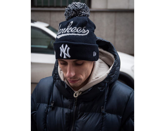 Kulich New Era Bobble Script New York Yankees Navy/Grey