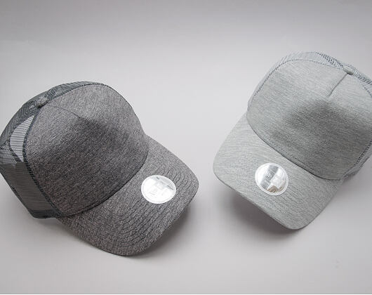 Dámská kšiltovka New Era Jersey Trucker 9FORTY Grey Heather Snapback