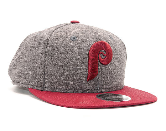 Kšiltovka New Era Jersey Mix Philadelphia Phillies 9FIFTY Grey/Red Snapback