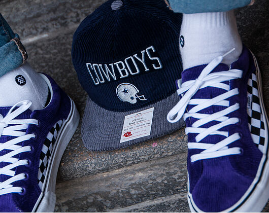 Kšiltovka New Era Heritage Cord Snap Dallas Cowboys 9FIFTY Navy/Grey Snapback
