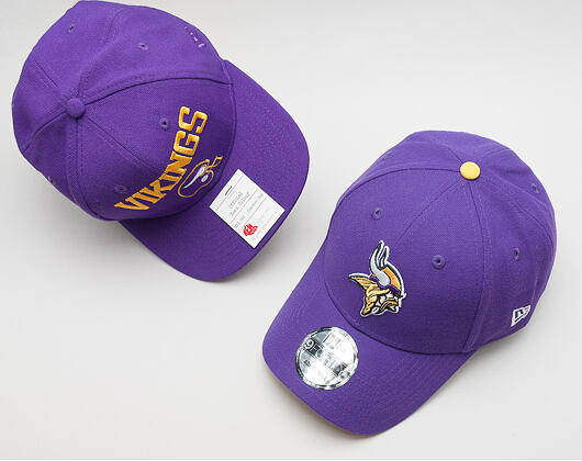Kšiltovka New Era Heritage Wool Minnesota Vikings 9FIFTY Purple Snapback